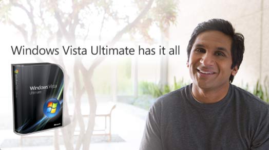 Windows Vista Ultimate has it all